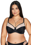 Polovyztužená dámská podprsenka semi soft Ava 2135 černá 70F
