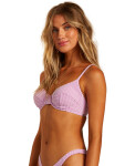 Billabong SURF CHECK UNDERWIRE LIT UP LILAC plavky dvoudílné - S