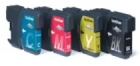 Brother LC-1100 VALBP originální cartridge / DCP-185C, DCP-585CW / 1x 450 + 3x 325 stran / MultiPack (LC1100VALBP)