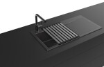 Keramický dřez Villeroy & Boch Subway Style 50, 335101R7, Pure Black 335101R7