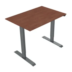 Neutralle MOKT75120ANN Pracovní stůl třešeň-šedá / elektricky nastavitelná výška / 75x120cm / nosnost 70kg (MOKT75120ANN)