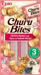 Churu Cat Bites kuře, tuňák a losos 30 g / Pamlsek pro kočky / bez obilovin (EU723)