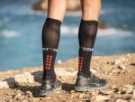 Kompresní podkolenky Compressport FULL SOCKS RUN BLACK Velikost: EU