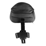 Opěrka řidiče, diamant, pro Harley Davidson touring 1997-2021, černá