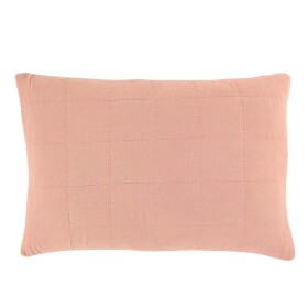 Chic Antique Prošívaný povlak na polštář Aix Vintage Rose 60 × 40 cm, růžová barva, textil