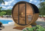 Prosklení pro sudové sauny, přední CFSEO58L