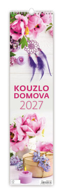 Nástěnný kalendář 2027 vázankový Helma Kouzlo domova