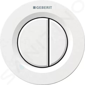 GEBERIT - Splachovací systémy Ovládání splachování pneumatické, pro 2 množství splachování, alpská bílá 116.042.11.1