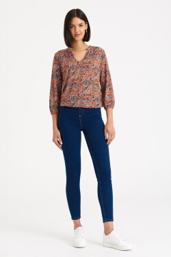 Halenka Greenpoint TOP704W22PSL01 Paisley Pattern 01