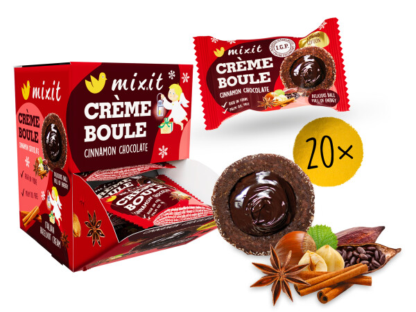 Mixit Créme boule Skořice Čokoláda 30g (Cinnamon Chocolate)
