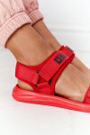 Women's Sport Sandals Big Star HH274A027 Red