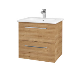 Dřevojas - Umyvadlová skříňka GIO SZZ2 60 - D09 Arlington / Úchytka T04 / D09 Arlington 146344E