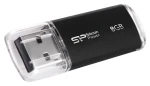 Silicon Power Ultima-II 8 GB černá / Flash disk / USB 2.0 (SP008GBUF2M01V1K)