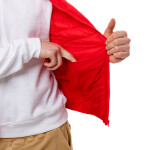 Pánská prošívaná vesta GLANO červená Velikost: