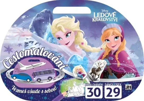JIRI MODELS Cestomalování Ledové království