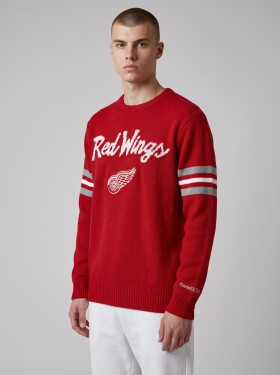 Mitchell & Ness Pánská mikina Detroit Red Wings NHL Head Coach Sweater Velikost: 2XL
