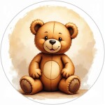 Obrázek Jedlý papír na dort Hnědý medvídek