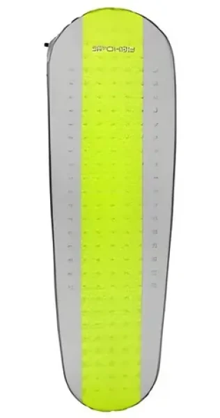Spokey AIR MAT šedo-zelená / Samonafukovací karimatka / 185 x 55 x 3 cm / R-value 3 (5905339410634)
