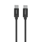 Hama USB-C 2.0 kabel Fabric / 1,5 m / 100 W / opletený (201740)