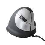 R-Go HE Vertical Mouse Right M / Ergonomická myš / 3400DPI / 4 tlačítka / 1.6m / USB (RGOHE)