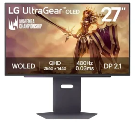 26.5" LG UltraGear 27GX790A-B černá / OLED / 2560 × 1440 / 16:9 / 1.5M:1 / 275cd-m2 / HDMI DP (27GX790A-B.AEU)