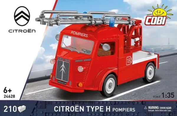 COBI 24628 Citroën Type H Pompiers