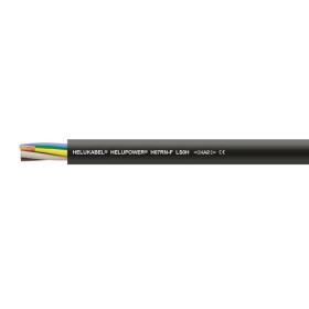 HELU 30801-100 kabel s gumovou izolací 5 G 10 mm², 100 m, černá