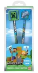 Sada tužek Minecraft s toppery 2 ks / Kreativní sada / Plastový obal / od 3 let (T10069126)