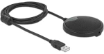 Delock Všesměrový kondenzátorový mikrofon pro konference kabel 1.5m černá (20672)