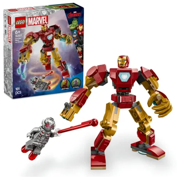 LEGO® | Marvel 76307 Iron Man v robotickém obleku vs. Ultron