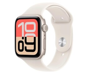 Apple Watch SE 3 GPS + Cellular 44mm Starlight Aluminium Case with Starlight Sport Band - S/M EDF_1218953