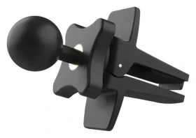 FIXED úchyt do ventilace motýlek / Úchyt do auta / utahovací závit / 360° otočný kloub