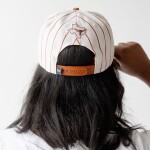 Gameday Social Dámská kšiltovka Texas Longhorns NCAA Pinstripe Script Five-Panel Rope Adjustable