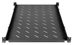 Intellinet 714716 černá / Police pro RACK 19" / hloubka 750 mm / 1U / nosnost 20 kg (714716)