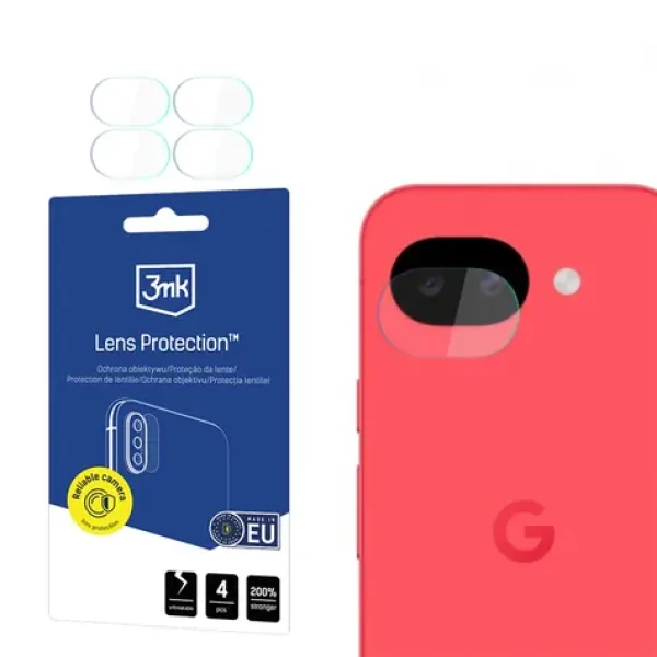 3mk Lens Protection pro Google Pixel 10A / Ochranné sklo na fotoaparát / 6H / 0,16 mm (5903108754545)