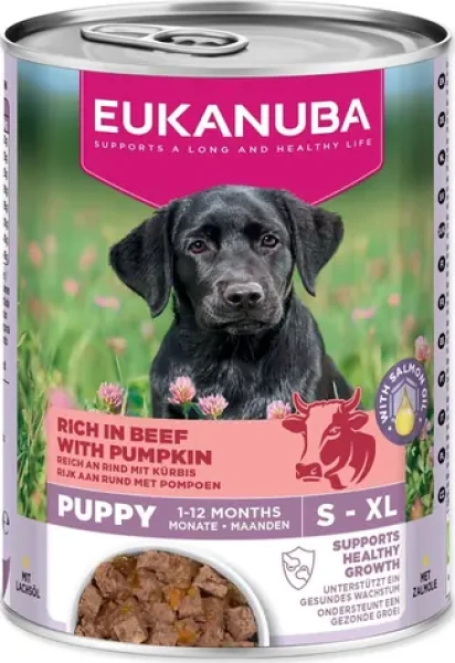 Eukanuba Life Care Puppy hovězí s dýní 400 g / Konzerva pro psy (1724-6189)