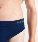 Pánské slipy GO Smooth Brief C2P - UNKNOWN - modré V003 - SLOGGI UNKNOWN M