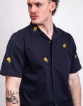 Service Works Cross Stitch Shirt DARK NAVY L