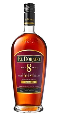 El Dorado Rum 8y 40% 0,7 l (holá lahev)