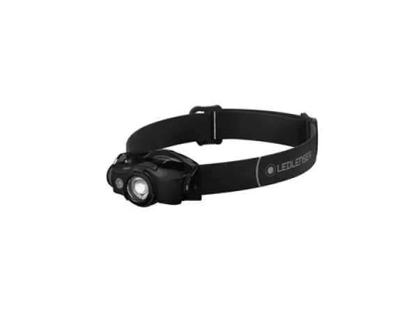 LEDLENSER MH4 čelovka černá / 400/20 lm / IP54 / Li-Ion / 14500 mAh (502151)