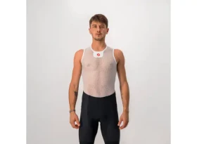 Castelli Core Mesh 3 pánský nátělník White - Castelli Core Mesh 3 pánské funkční triko bez rukávů White vel. S/M
