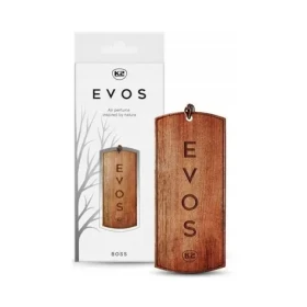 K2 EVOS BOSS / Osvěžovač vzduchu do auta / dřevěná visačka