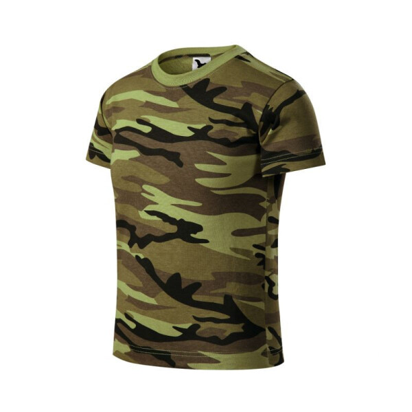Dětské tričko Camouflage Jr MLI-14934 - Malfini 110 cm/4 roky