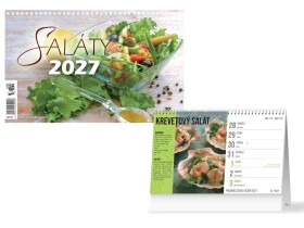 Stolní kalendář 2027 MFP Saláty