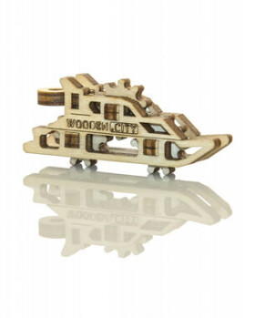 Wooden City 3D Puzzle přívěsky lodě