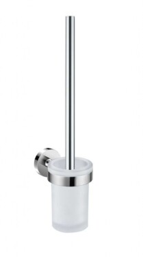 JIKA - Mio Style WC štětka nástěnná s držákem, sklo/chrom H3842F10040001
