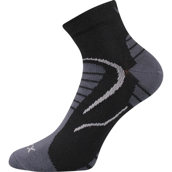 VOXX Ponožky sportovní slabé DEXTER černé (3 páry) 39-42 116294