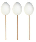 Vajíčka z buničiny k nazdobení - zápich 6 cm+ špejle (12 ks)