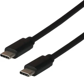 EFB USB-C - USB-C kabel 2 m černá / Kabel / USB 2.0 / 480 Mbit/s / 3 A (EBUSBC-USB20CK.2)