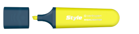 Zvýrazňovač Centropen STYLE FLUO 6252 - žlutý